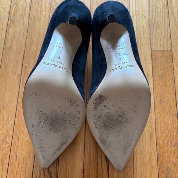 Kate Spade Licorice Pumps - Sz 9 - Picture 6 of 8